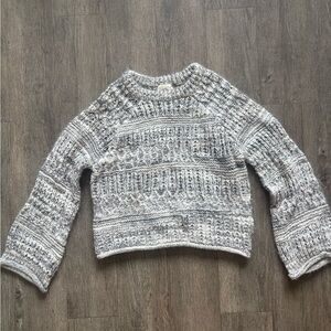 Universal Thread Women's Gray Textured Sweater